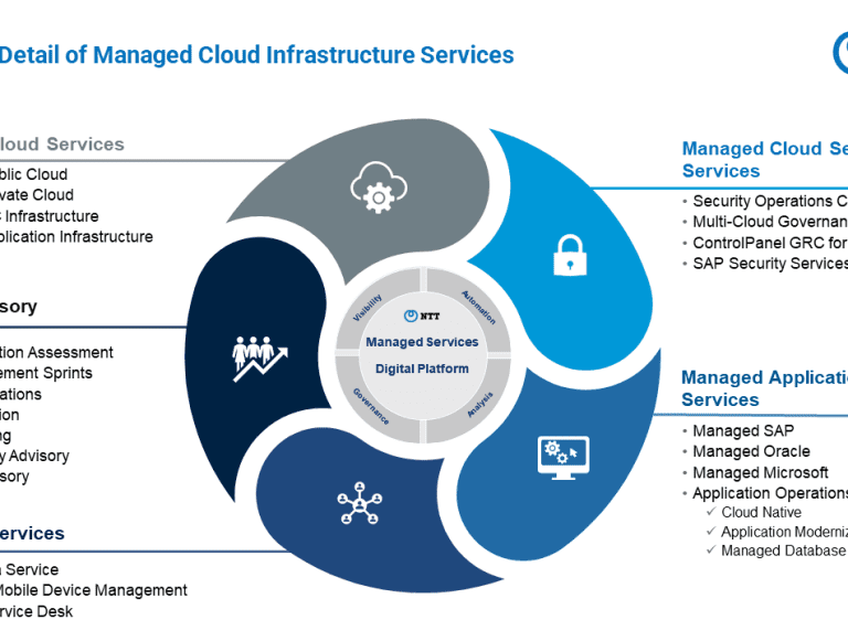 Portfolio Detail of Managed Cloud Infrastructure Services