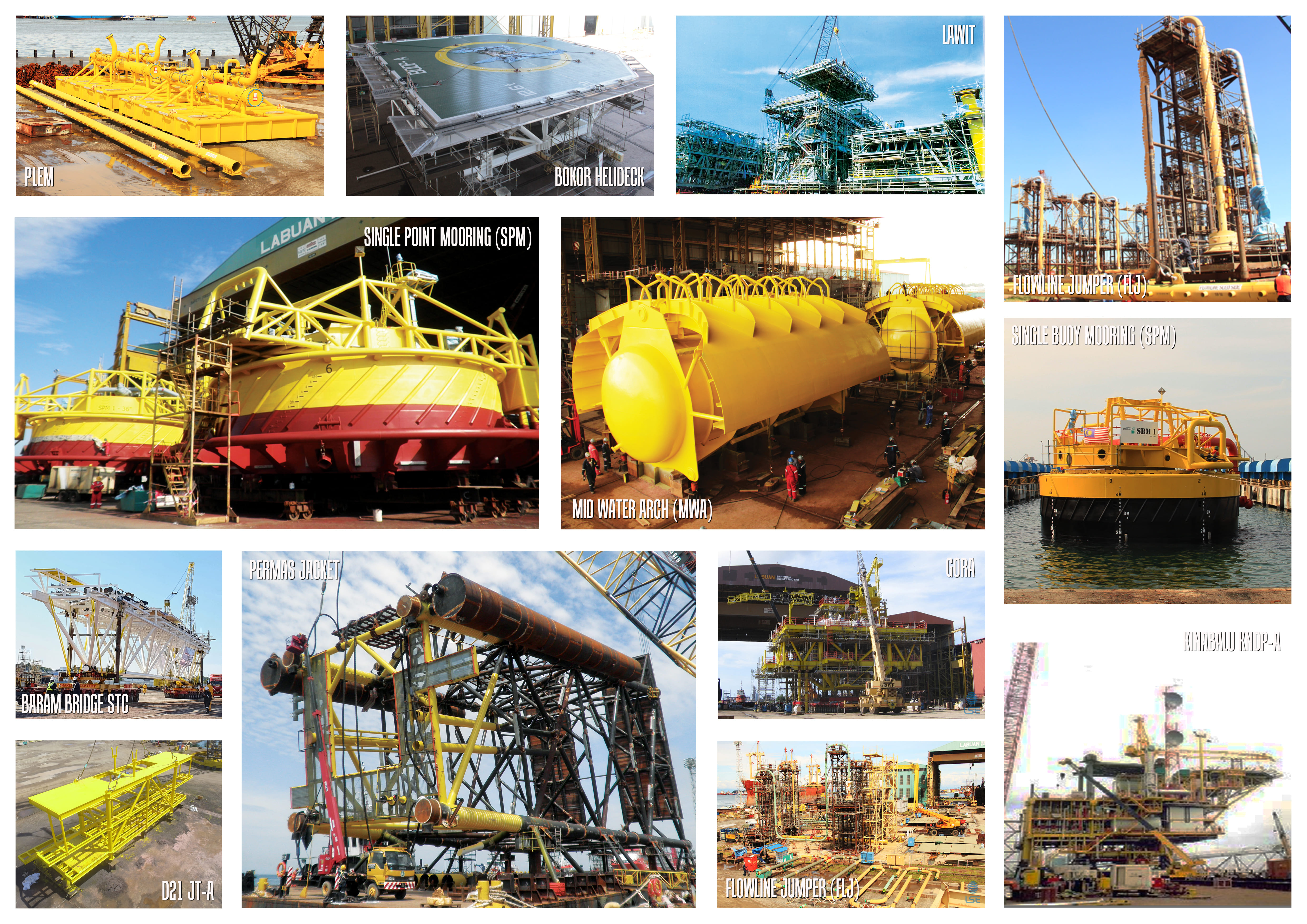 LSE Fabricates various Oil & Gas Structures