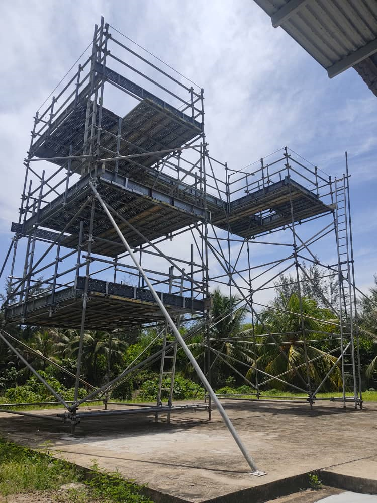 ESTC - SCAFFOLDING STRUCTURE FOR WORKING AT HEIGHT