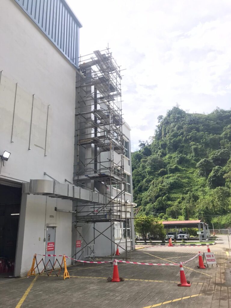 Ducting Installation at Hydro Station