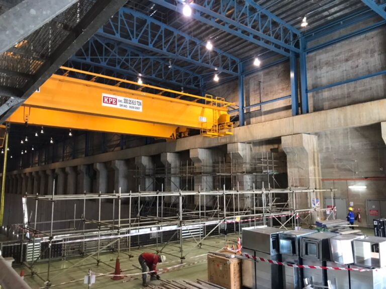 Install Air Duct at Hydro Station